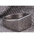 MJ054 - Korean fashion simple titanium steel men's ring